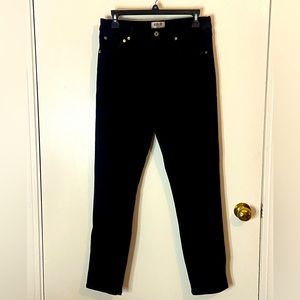 Agolde Jeans Roxanne Super High Rise Skinny in Jet